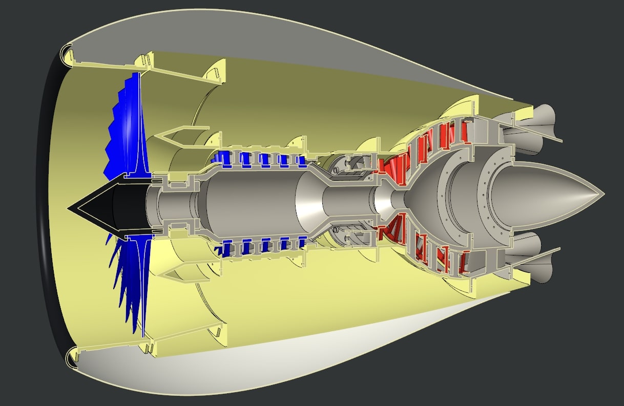 TurboFan Engine Assembly